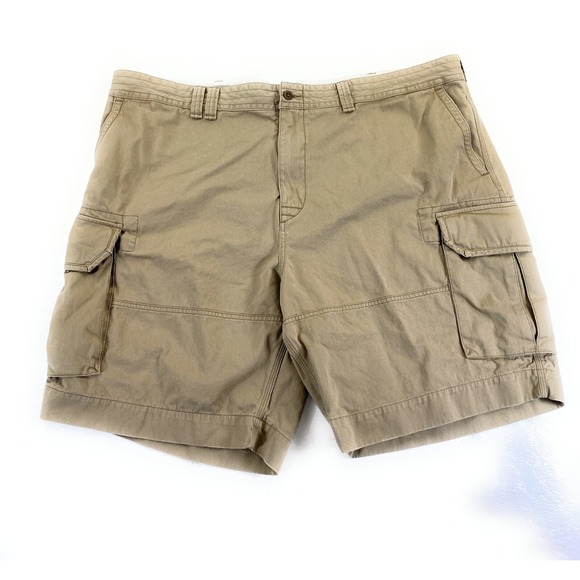 POLO Ralph Lauren Men's Gellar Classic Fit Heavy Twill Tan Cargo Shorts 50B - Picture 1 of 11